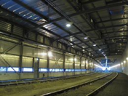 Kidderminster Carriage Shed Interior - click to open larger image in a new window