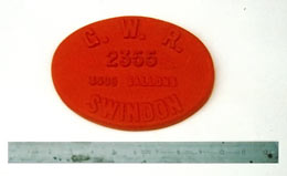 GWR tender plate pattern