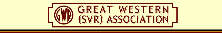 Welcome to the Great Western (SVR) Association website.